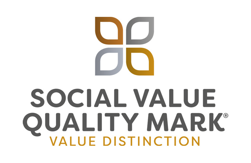 Social value quality mark - website badge
